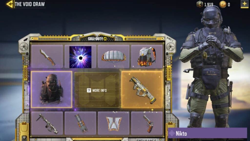 cod mobile lucky draw
