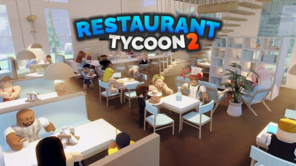Restaurant Tycoon 2 Roblox Title Screen.