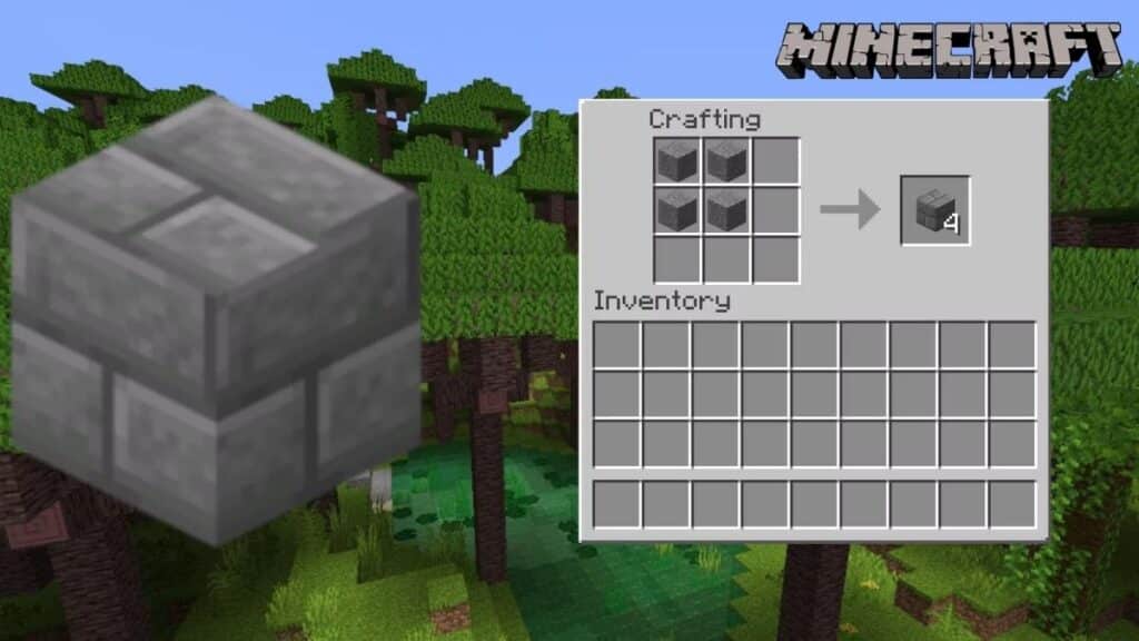 Stone Bricks Recipe in Minecraft