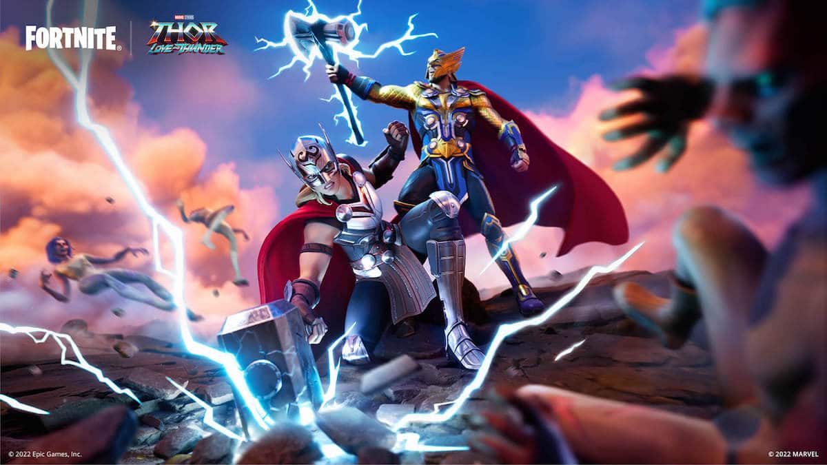 Thor Fortnite skins crossover