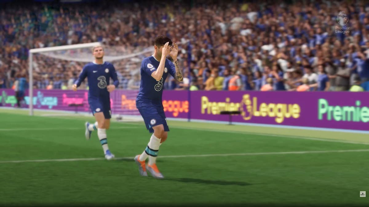 FIFA 23 Griddy celebration