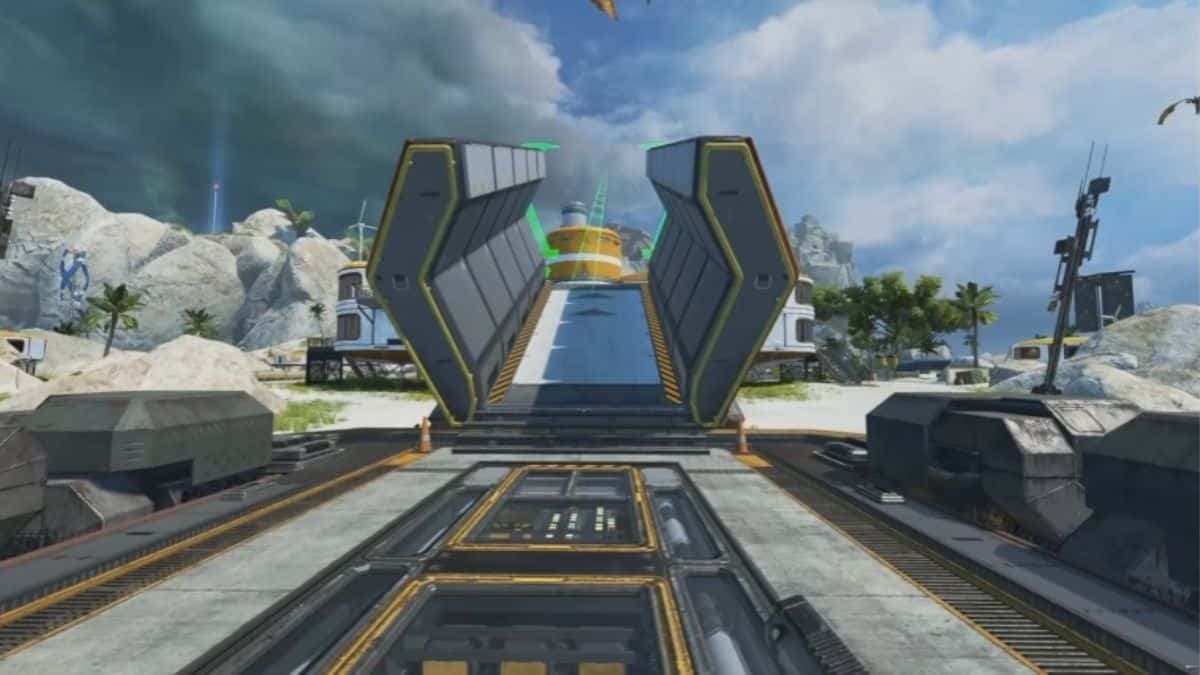 apex legends gravity cannon on storm point map