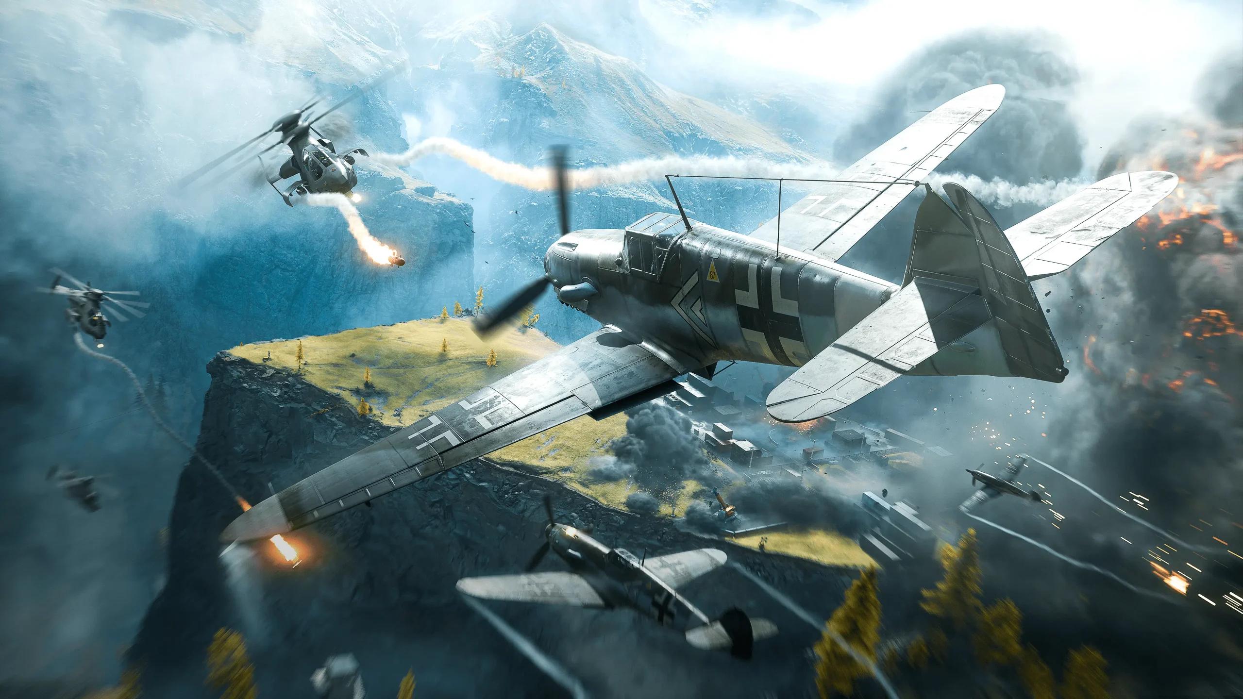 Battlefield 2042 plane fighting