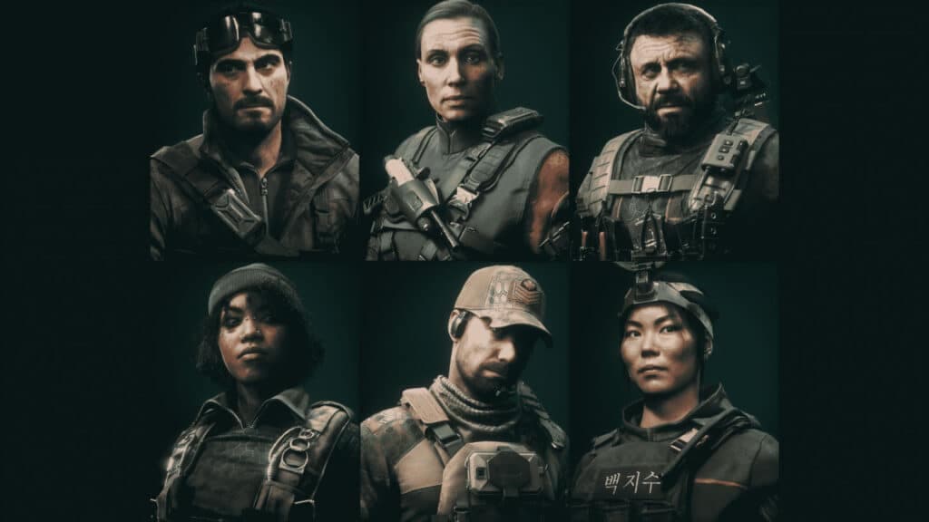 Updated Specialists in Battlefield 2042