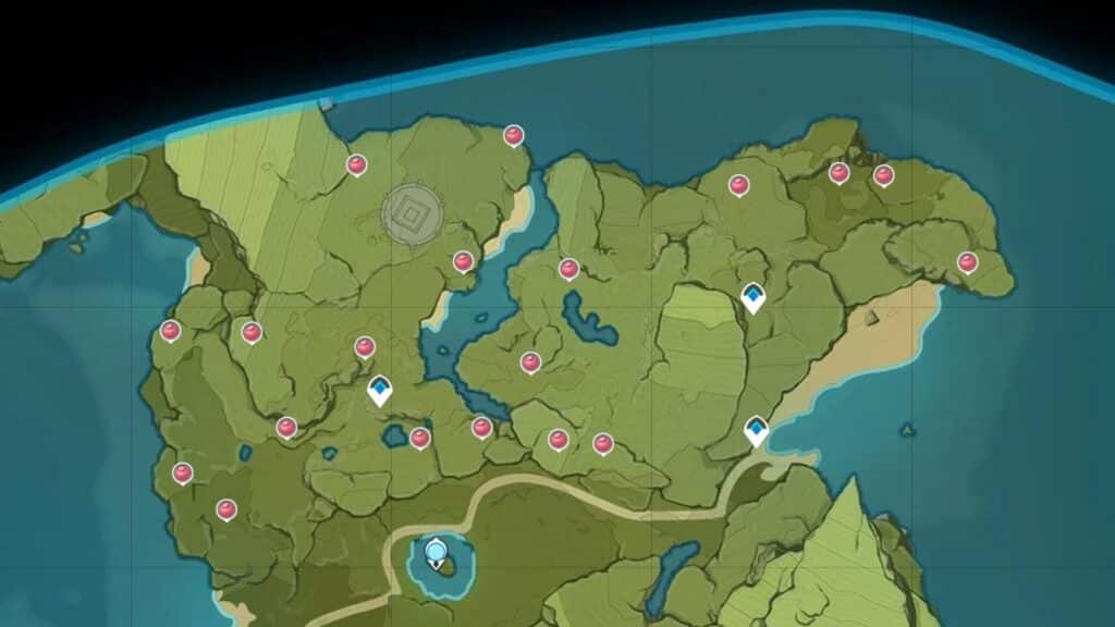 All locations to find Valberry in Genshin Impact