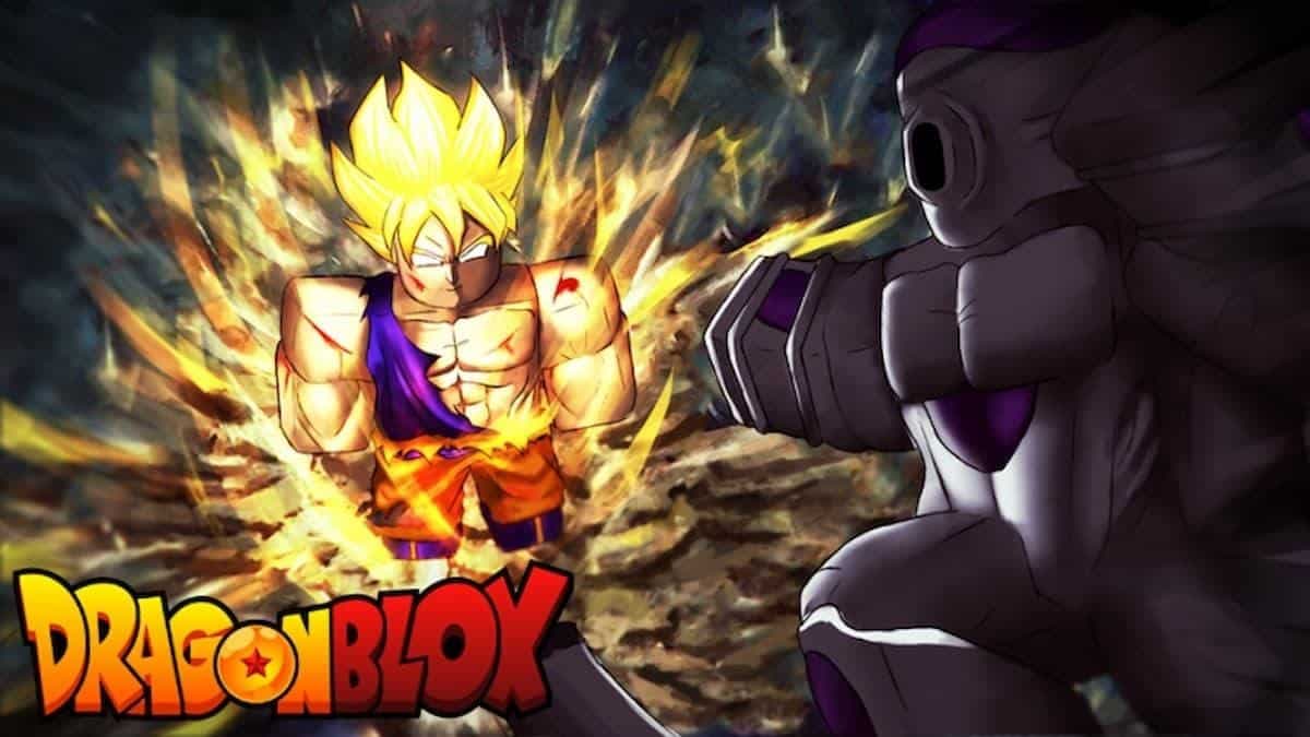 Goku in Roblox Dragon Blox