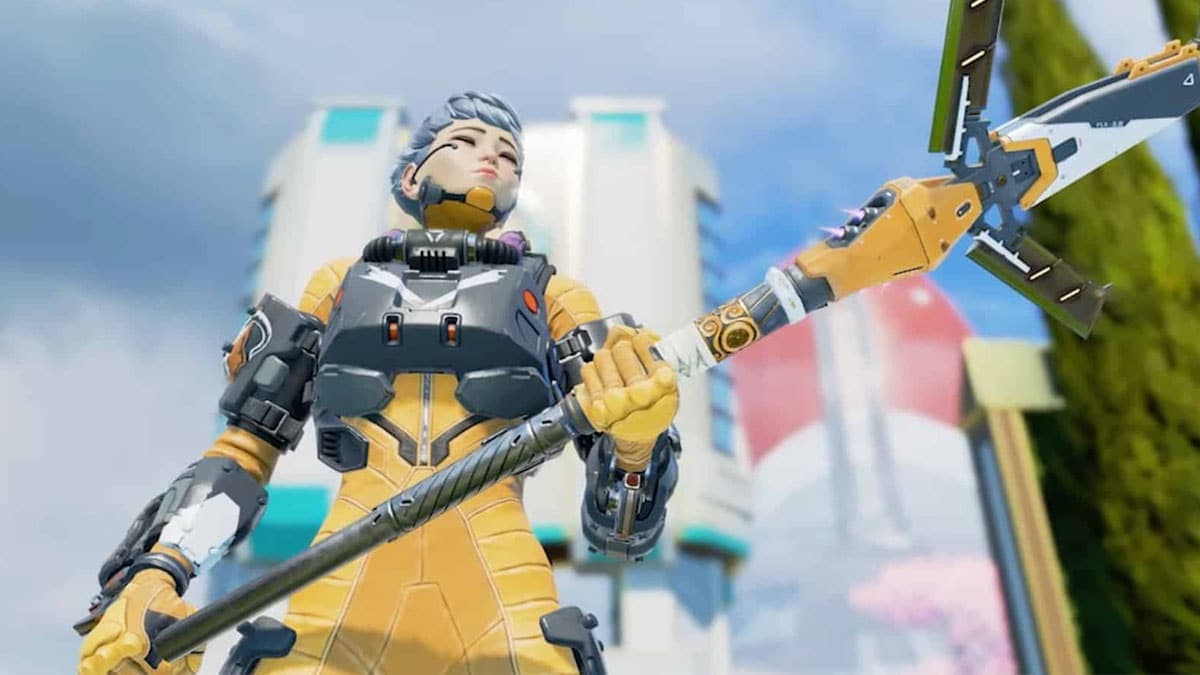 Valkyrie with Heirloom in Apex Legends