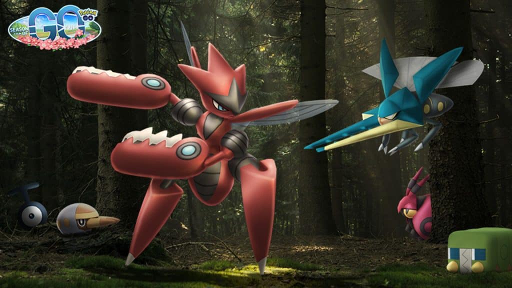 Scizor in Pokemon Go uses a Metal Coat for evolution