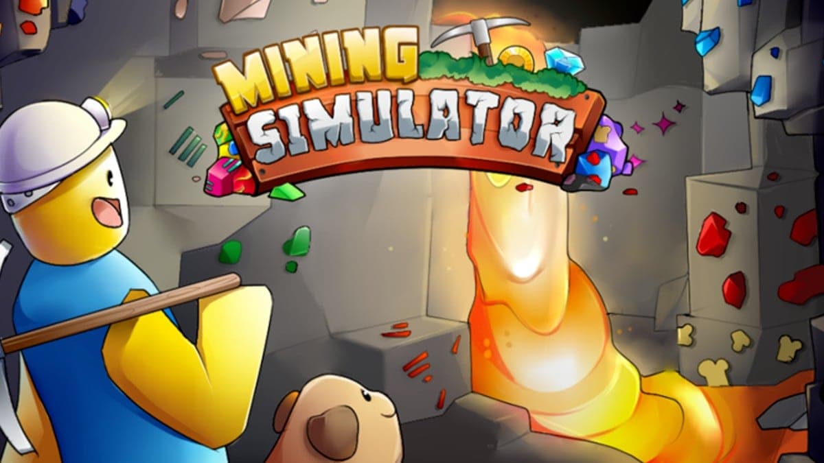 Roblox Mining Simulator promo art