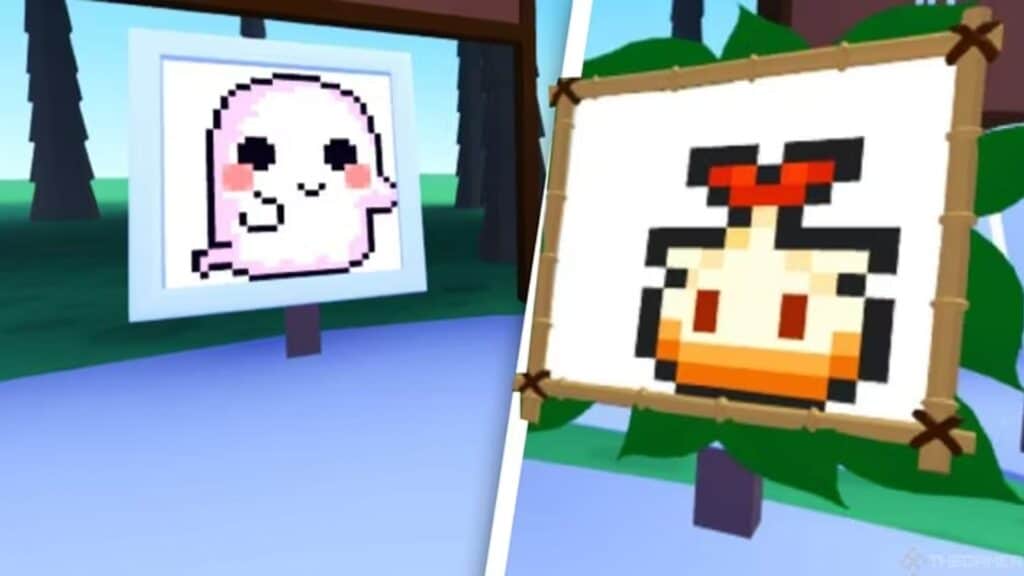 A ghost drawn by a Starving Artists player