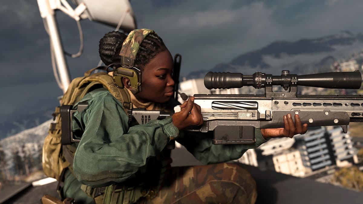Warzone Sniper Operator HDR