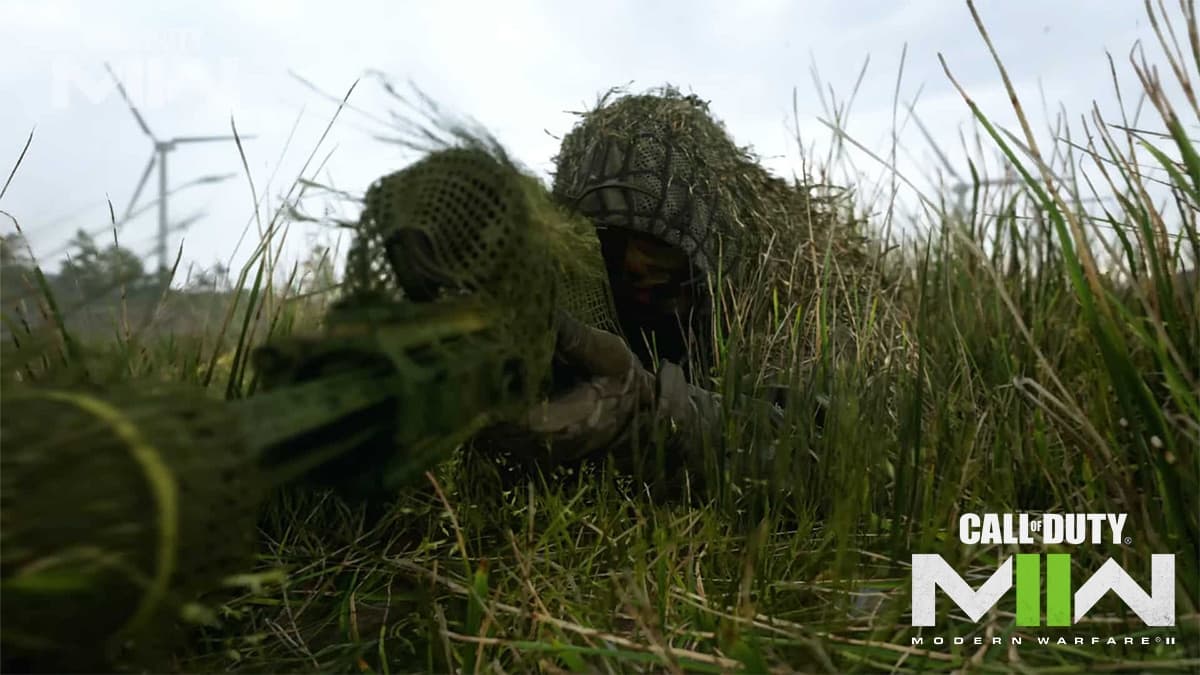 Captain Price sniping in Modern Warfare 2