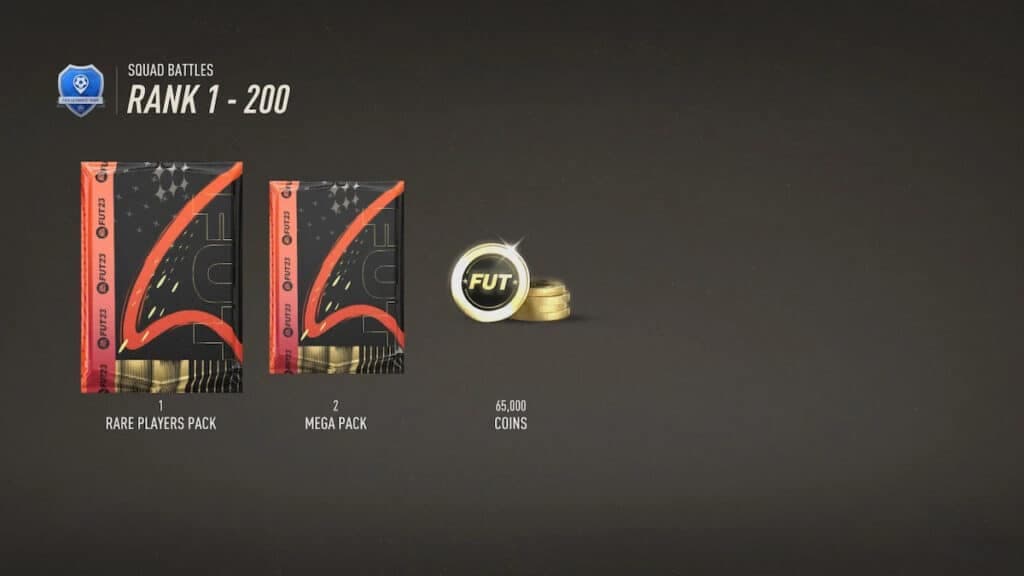 FIFA 23 Top 200 Squad Battles rewards