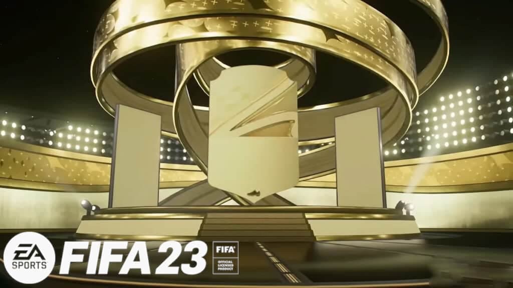 FIFA 23 Ultimate Team pack animation