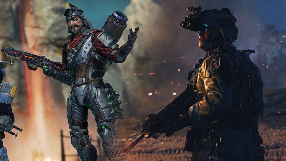 apex Legends fuse and Modern Warfare 2 character