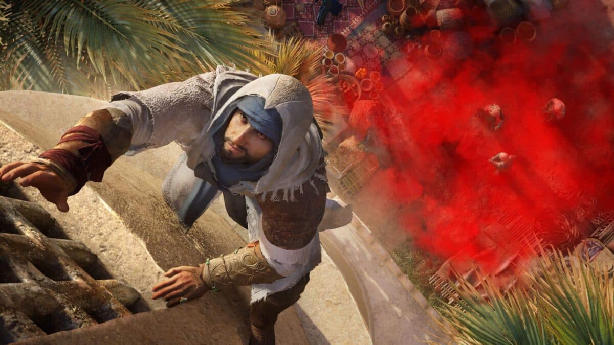 Assassin's Creed Mirage Basim Arrampicata