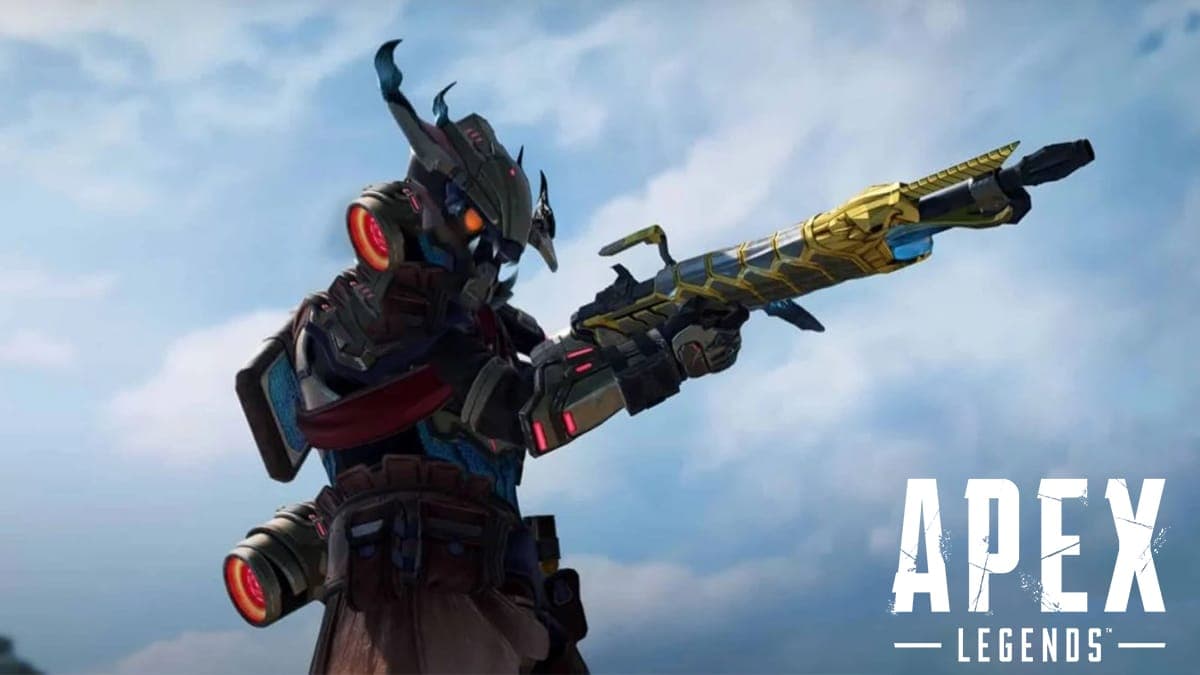 bloodhound aiming weapon in Apex Legends