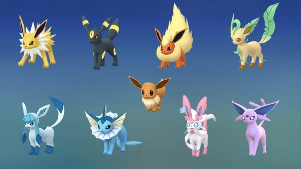 How to evolve Eevee in Pokemon Go: All Eevee evolutions and names