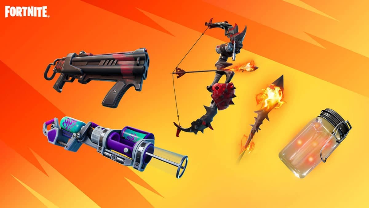 Fortnite Fire with Fire week unvaulted items