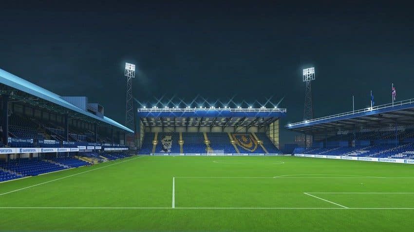 Portsmouth's Fratton Park in FIFA