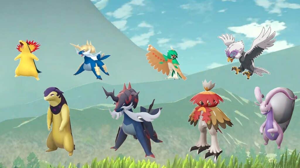 Hisuian Forms of Typhlosion, Sliggoo, and others in Pokemon Legends: Arceus