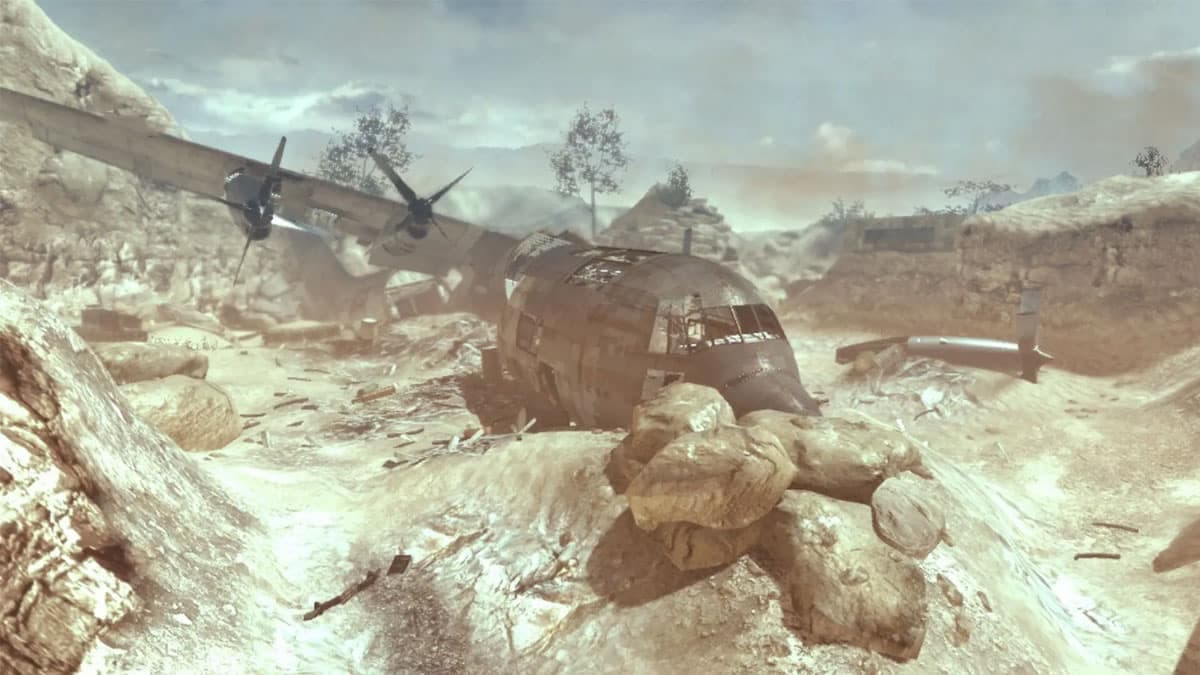 Modern Warfare 2's Afghan map