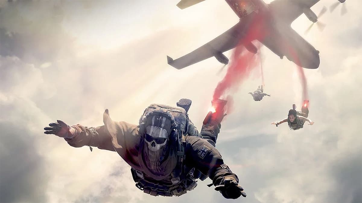 warzone operators skydiving