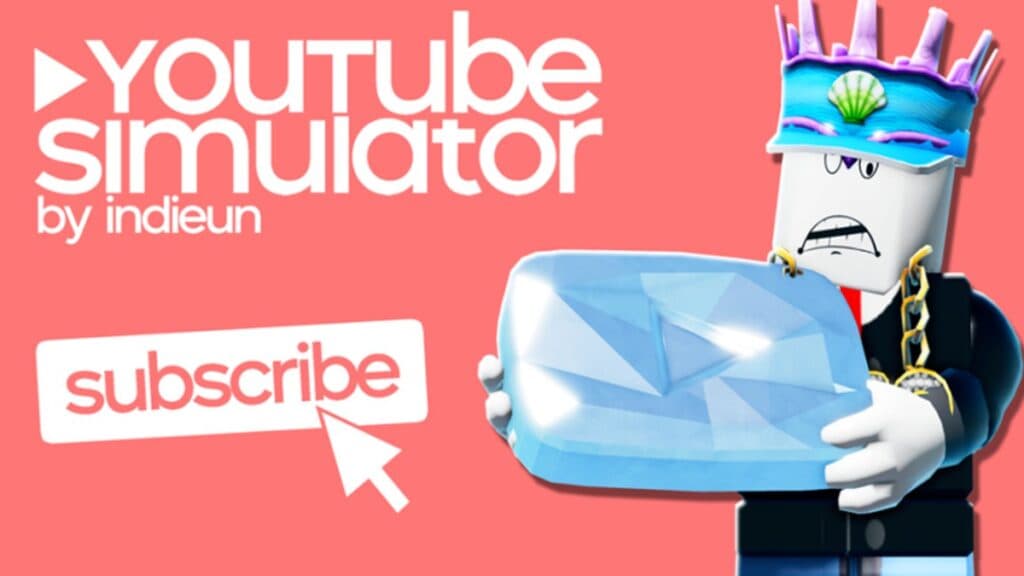 Roblox's YouTube Simulator official art work