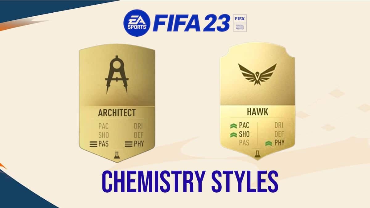 FIFA 23 all chemistry styles