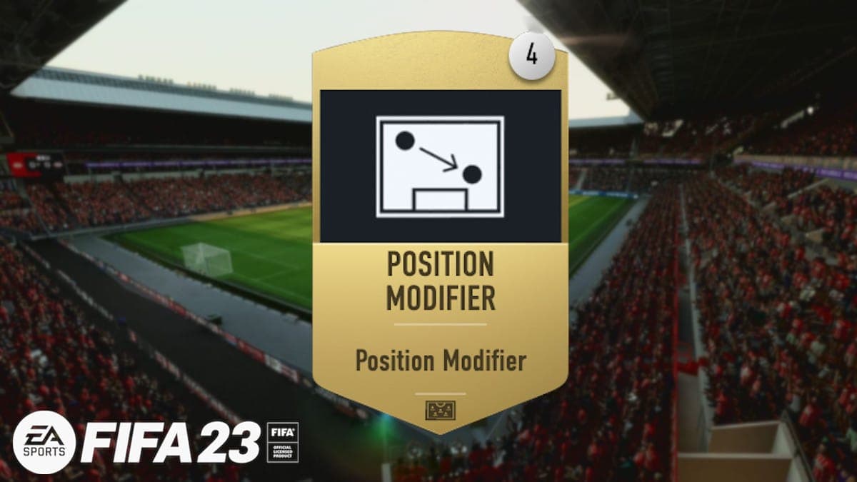 FIFA 23 position modifier changes FUT
