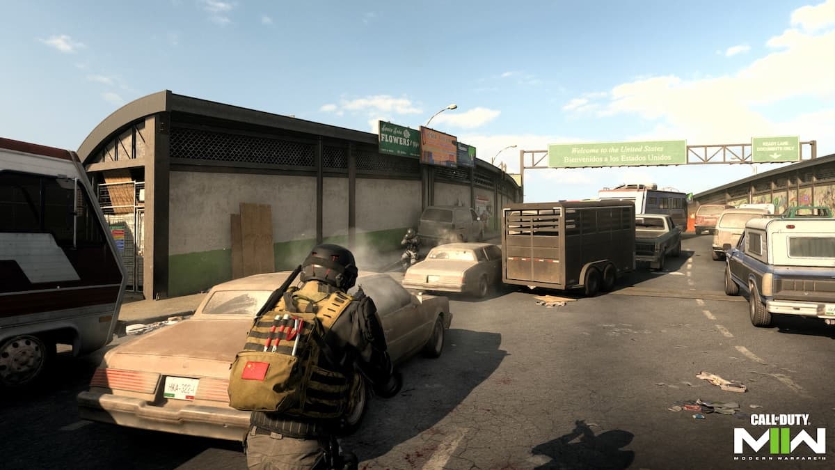 Modern Warfare 2 Operator on Santa Sena