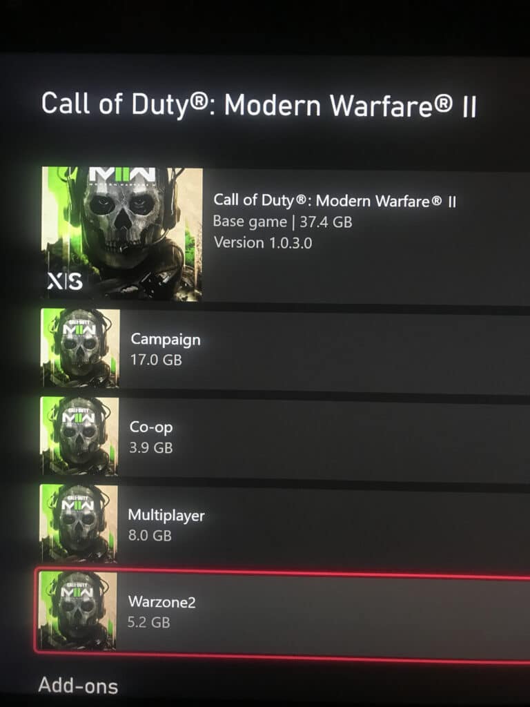 Call of Duty: Modern Warfare 2 PS4, PS5, Xbox One/Series