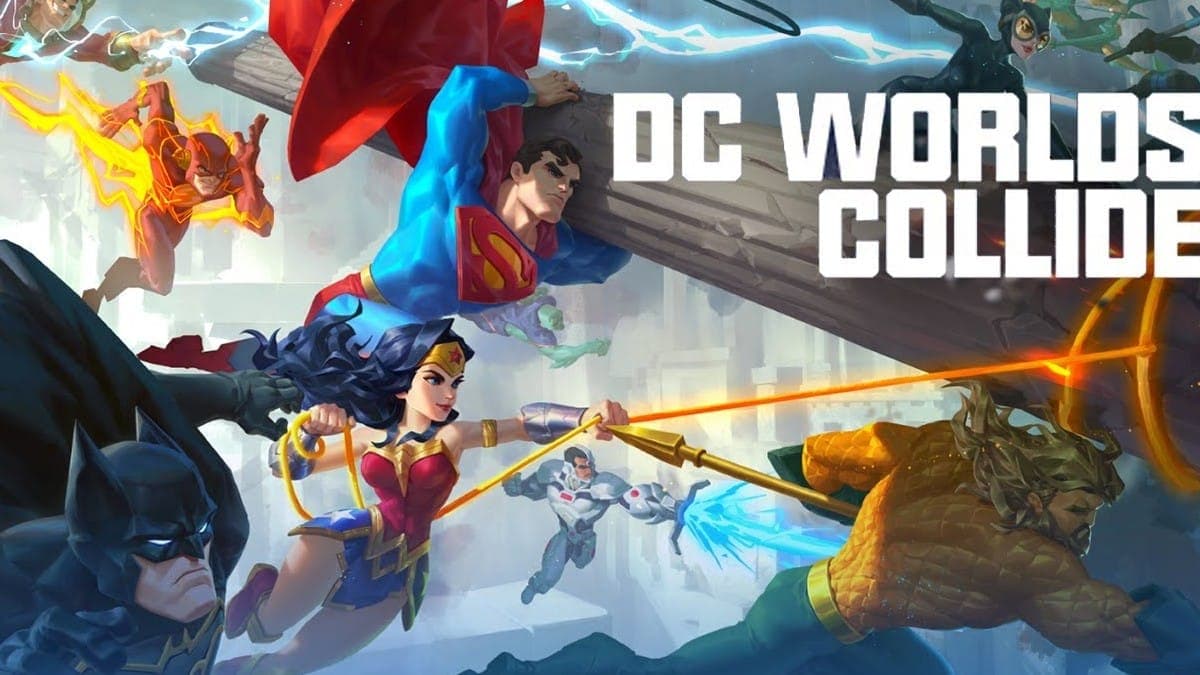 DC Worlds Collide promo art