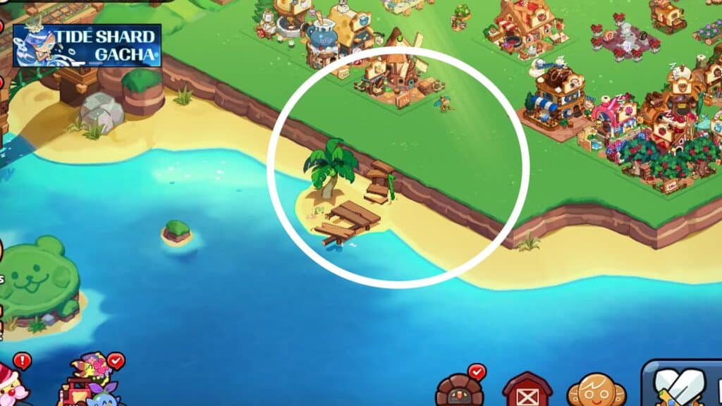 Area that players need to unlock Tropical Soda Islands