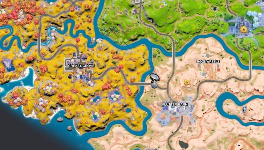 The Driftwood location in Fortnite