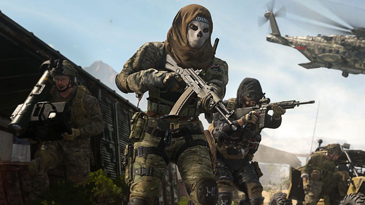 Farah in Modern Warfare 2 multiplayer