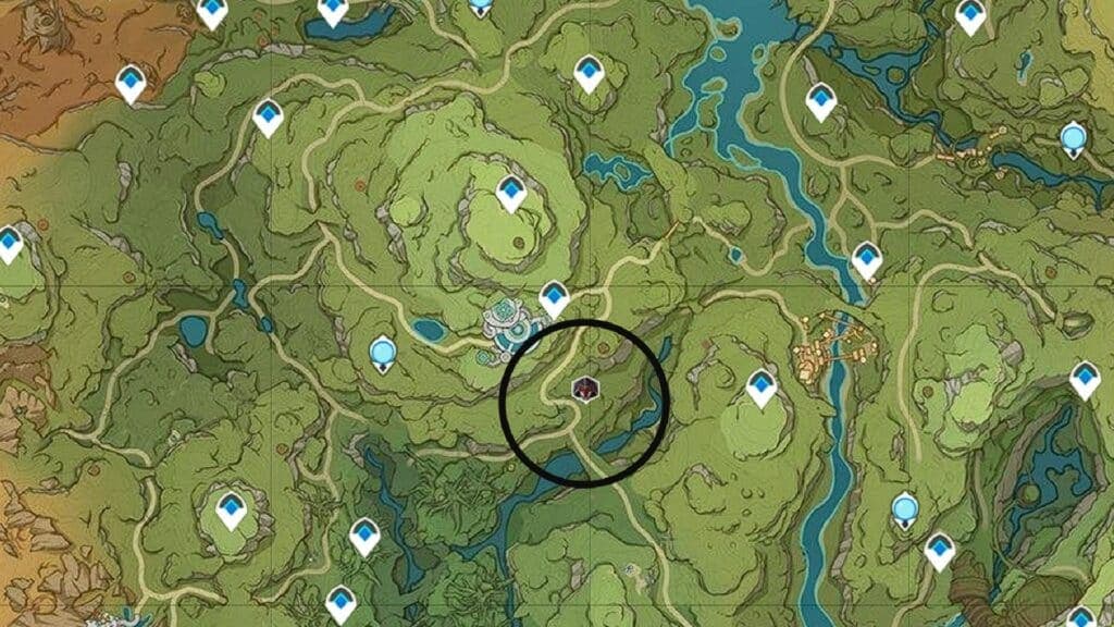Fatui Agent spawn locations in Sumeru