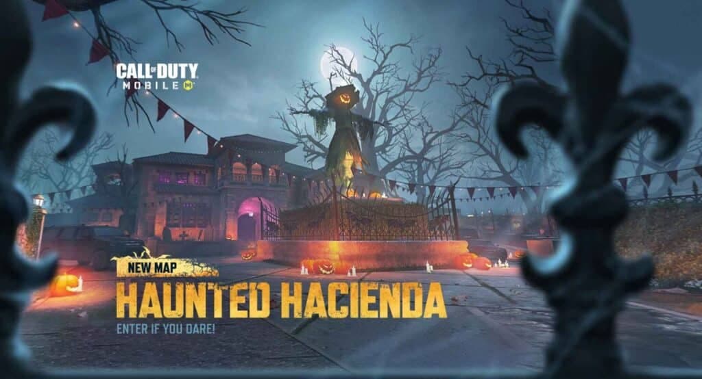 CoD Mobile Season 9 Haunted Hacienda map
