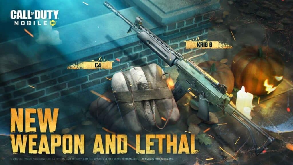 Krig 6 assault rifle in cod mobile