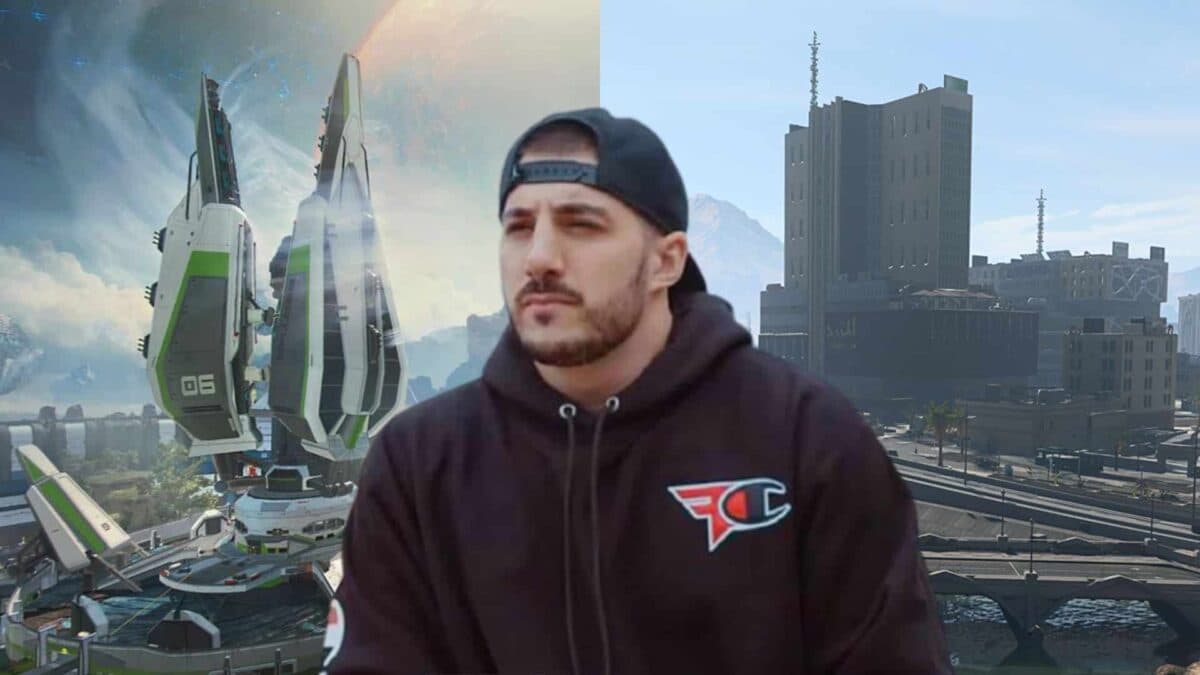nickmercs with apex legends and warzone 2