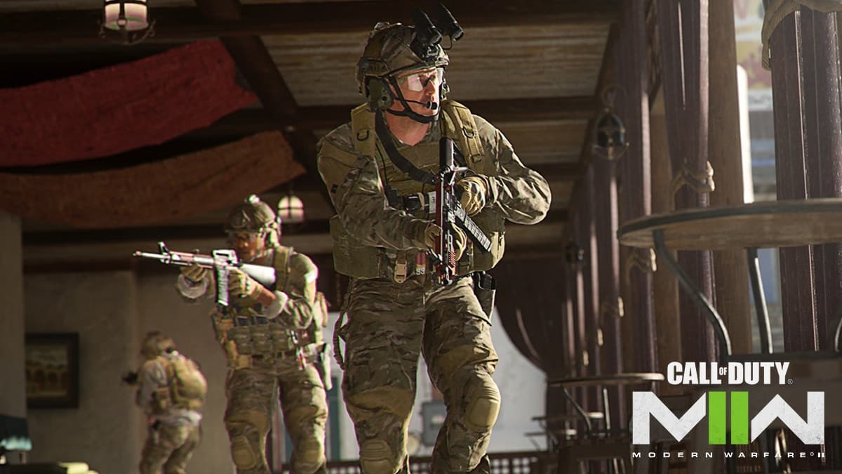 Modern Warfare 2 operators running