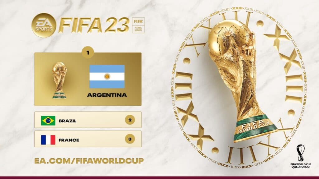 fifa 23 world cup prediction
