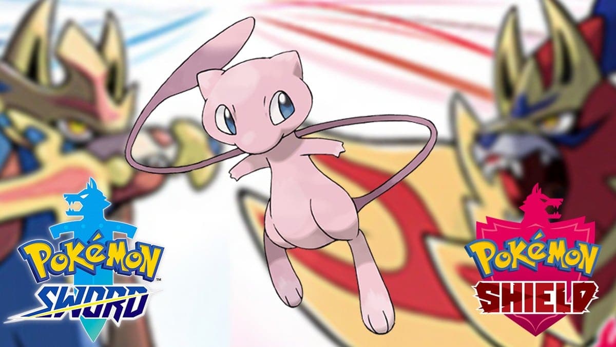 Mew in Pokemon Sword and Shield