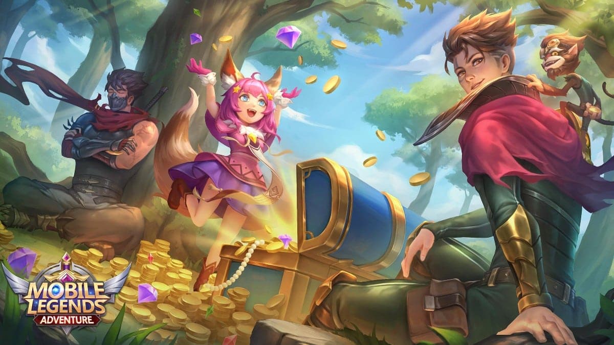 Mobile Legends: Adventure official art work featuring heroes