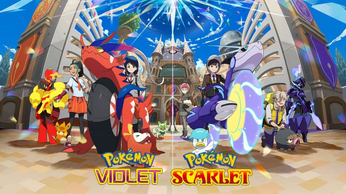 pokemon scarlet and violet art