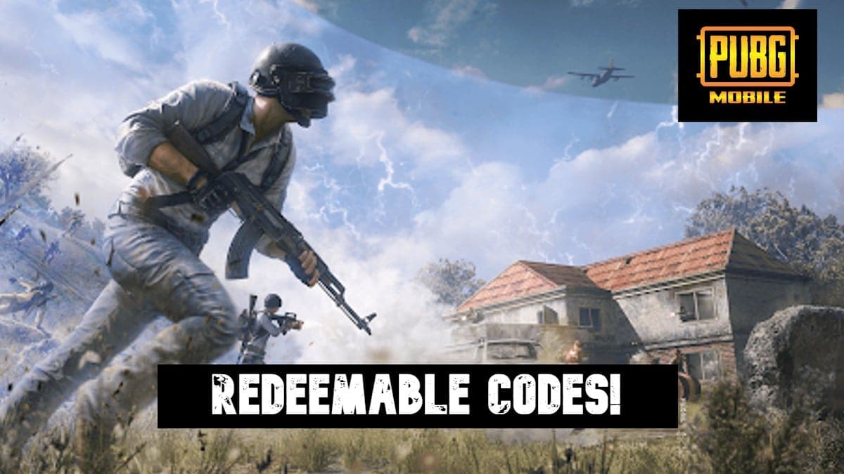 PUBG Mobile redeemable codes