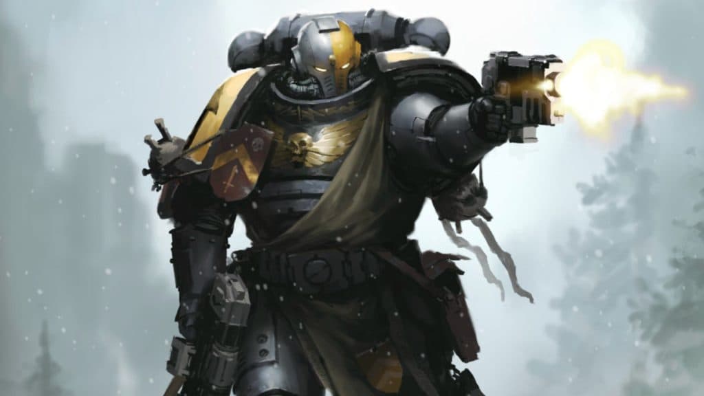 Official art work for Warhammer 40,000: Lost Crusade