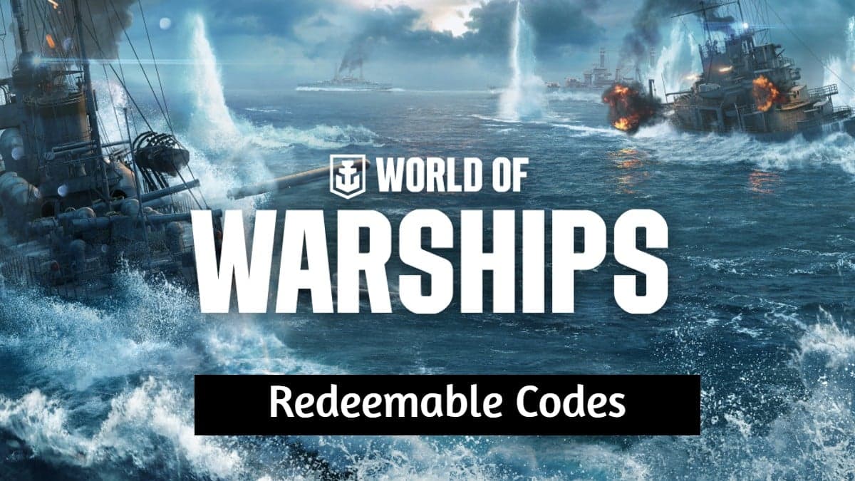 World of Warships redeemable codes