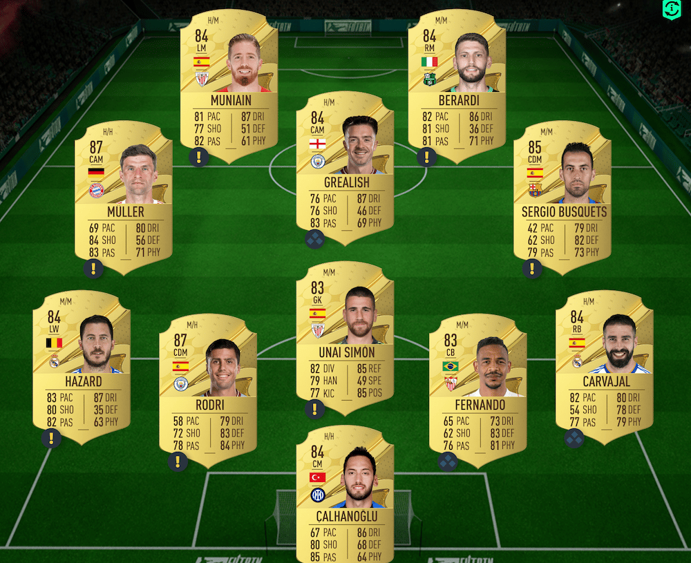 FIFA 23 Ronaldo SBC 85-rated squad