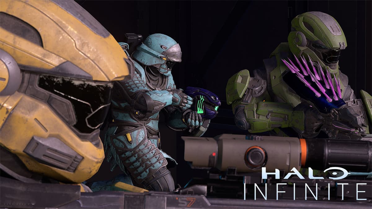 Halo Infinite Spartans running